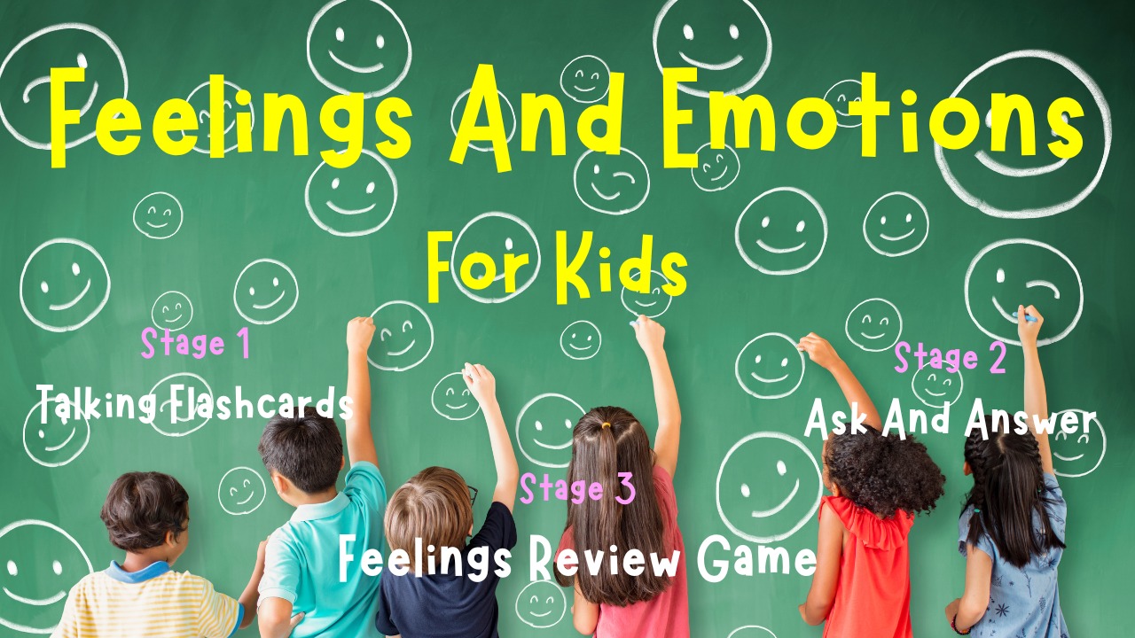 Feelings and Emotions | Ask And Answer | Review Game | 4K